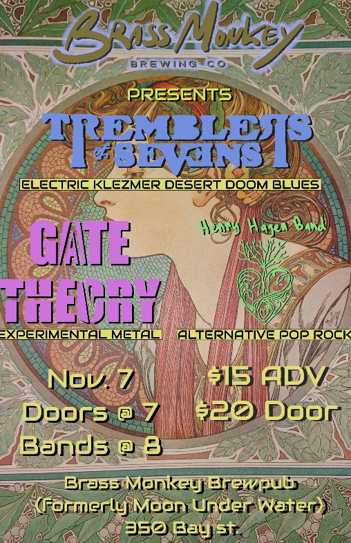 Brass Monkey Bash @ The Brass Monkey - Nov 07, 2025