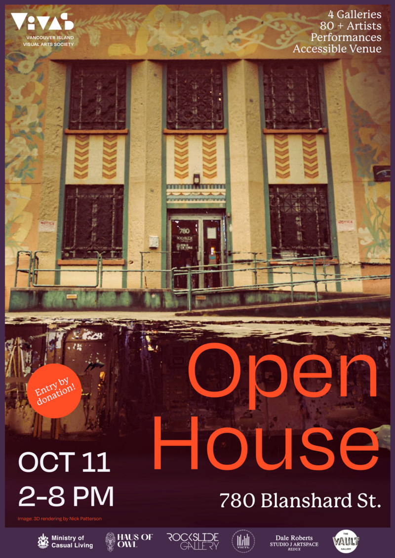 780 Blanshard Open House - May 16th @ Rockslide Studio & Gallery