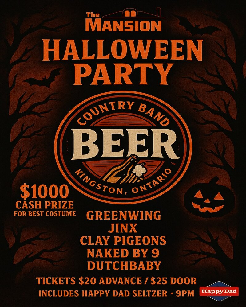 Haunted Mansion Halloween Party - May 12th @ The Mansion