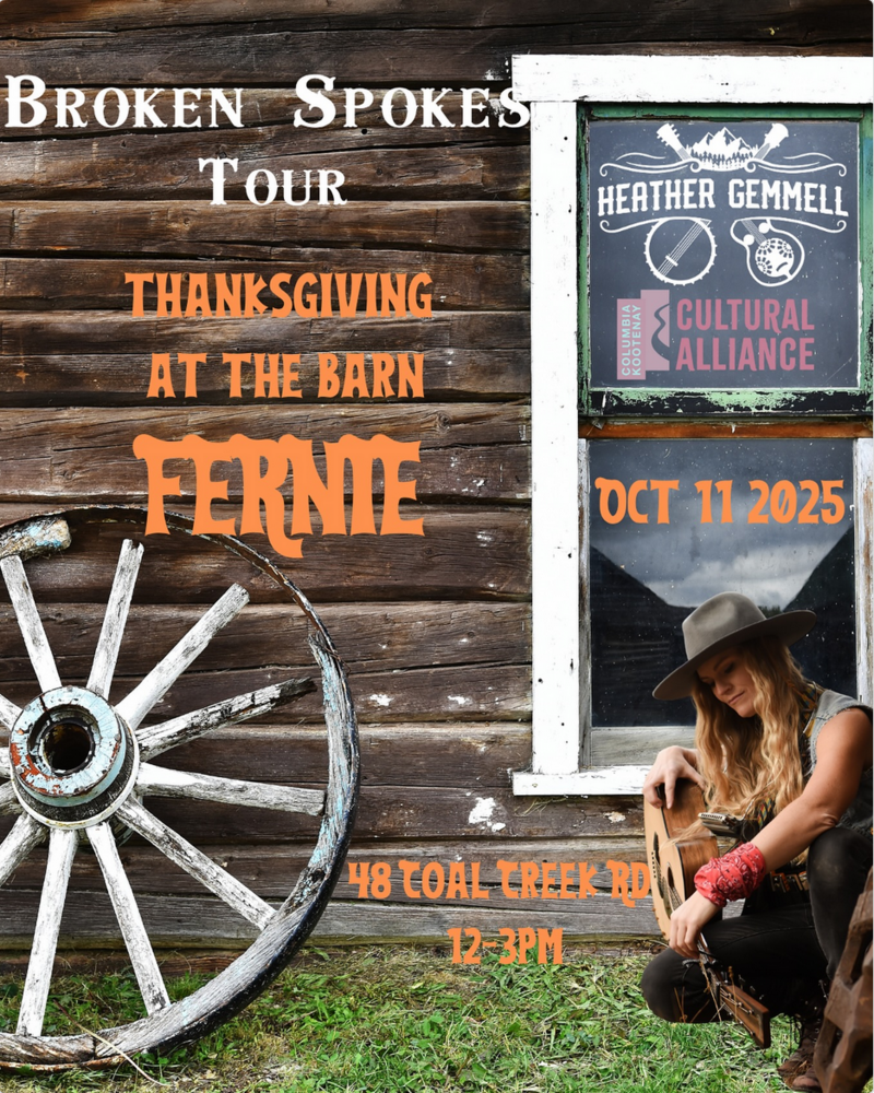 Heather Gemmell: Broken Spokes Tour @ Mountain Market - Oct 11, 2025