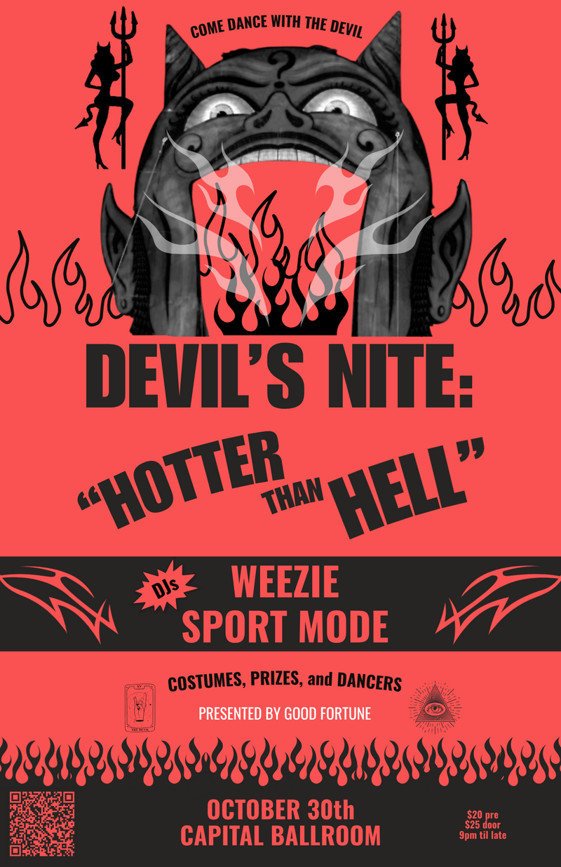 Devil's Nite: Hotter Than Hell - Jun 7th @ Capital Ballroom