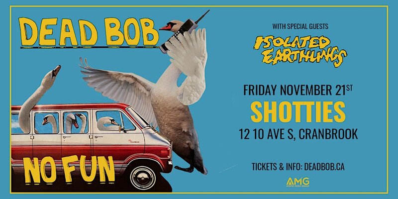 Dead Bob w/ Isolated Earthlings - Live @ Shotties - May 6th @ Shotties Nightclub