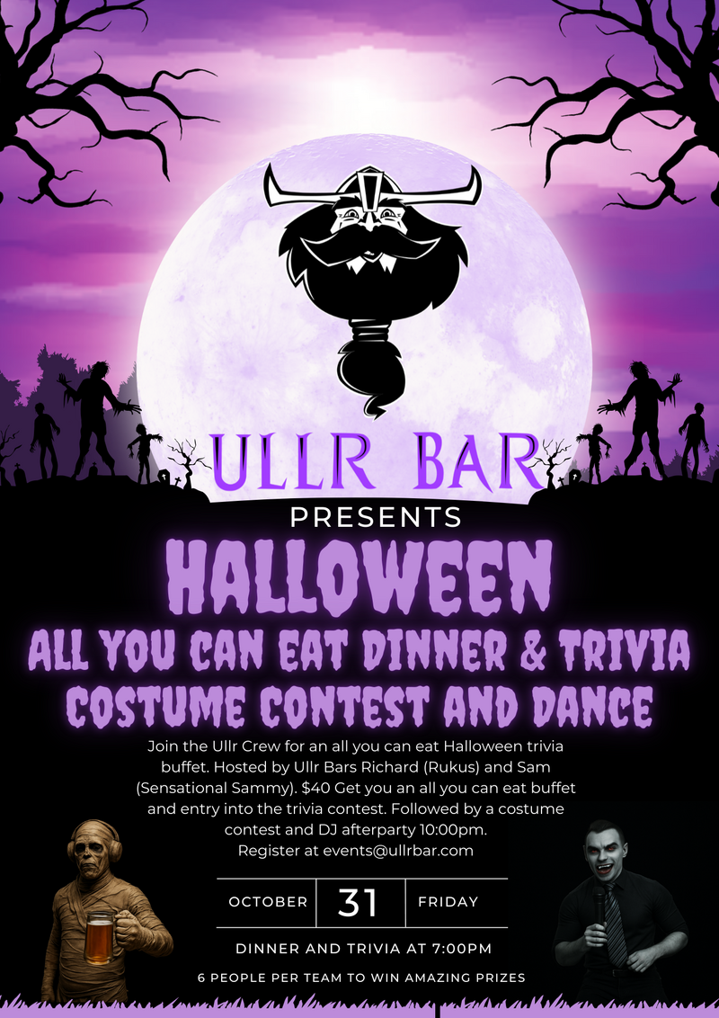 Halloween Trivia + Dance @ Ullr Bar - Oct 31, 2025