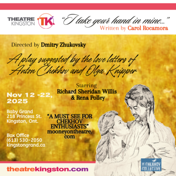 Theatre Kingston presents: I Take Your Hand In Mine - May 9th @ Kingston Grand Theatre