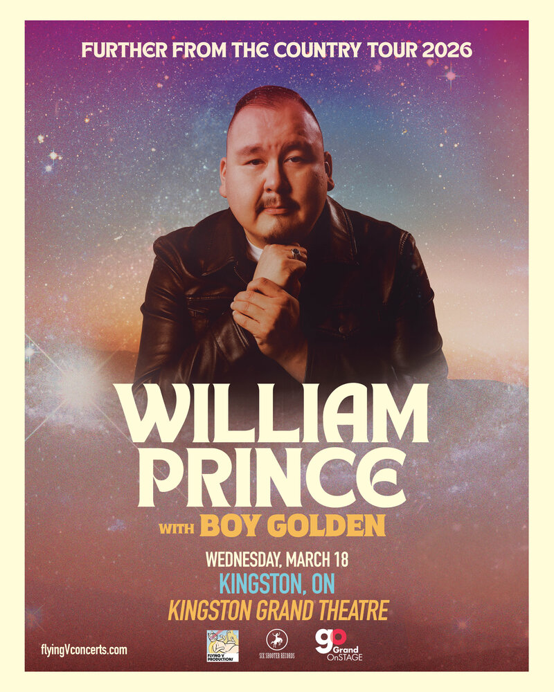 Grand OnStage & Flying V Productions present: William Prince, Boy Golden @ Kingston Grand Theatre Mar 18 2026 - May 6th @ Kingston Grand Theatre