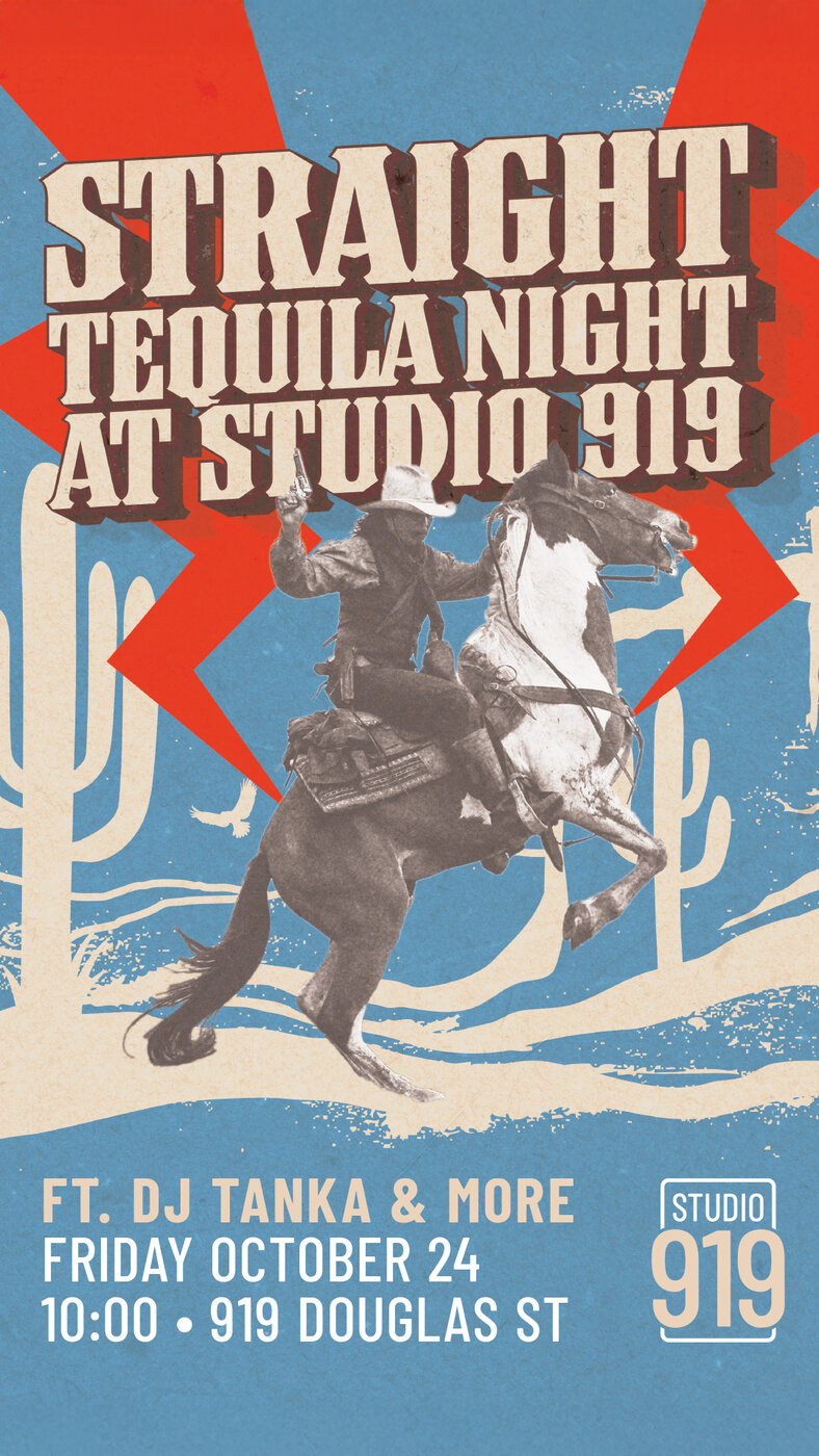 Straight Tequila Country Night - May 6th @ Studio 919