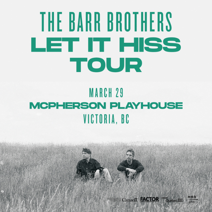 Mrg Live Presents The Barr Brothers - May 6th @ McPherson Playhouse