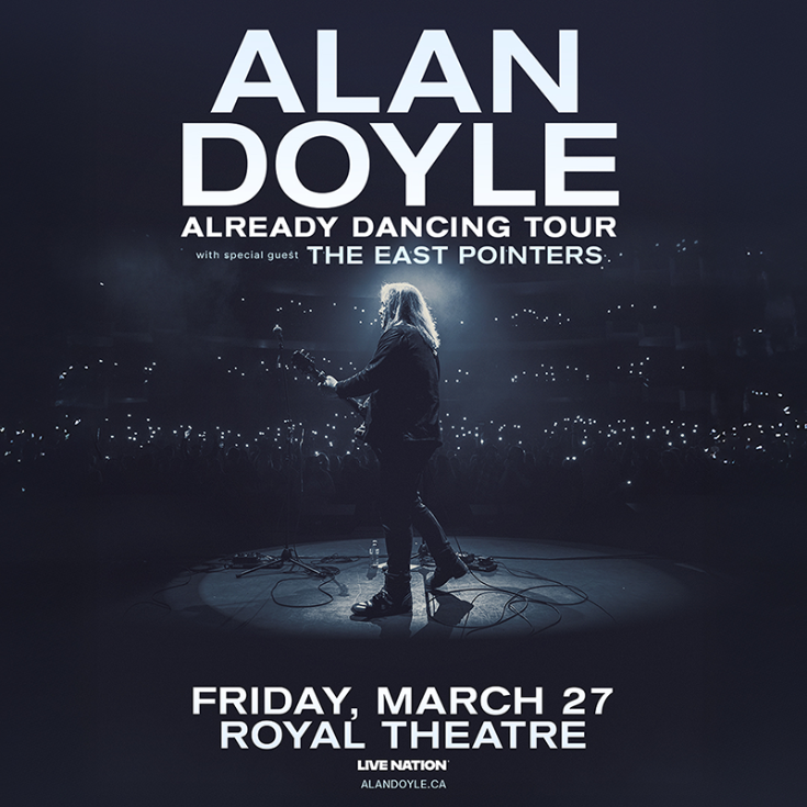 Live Nation Presents Alan Doyle - May 7th @ Royal Theatre