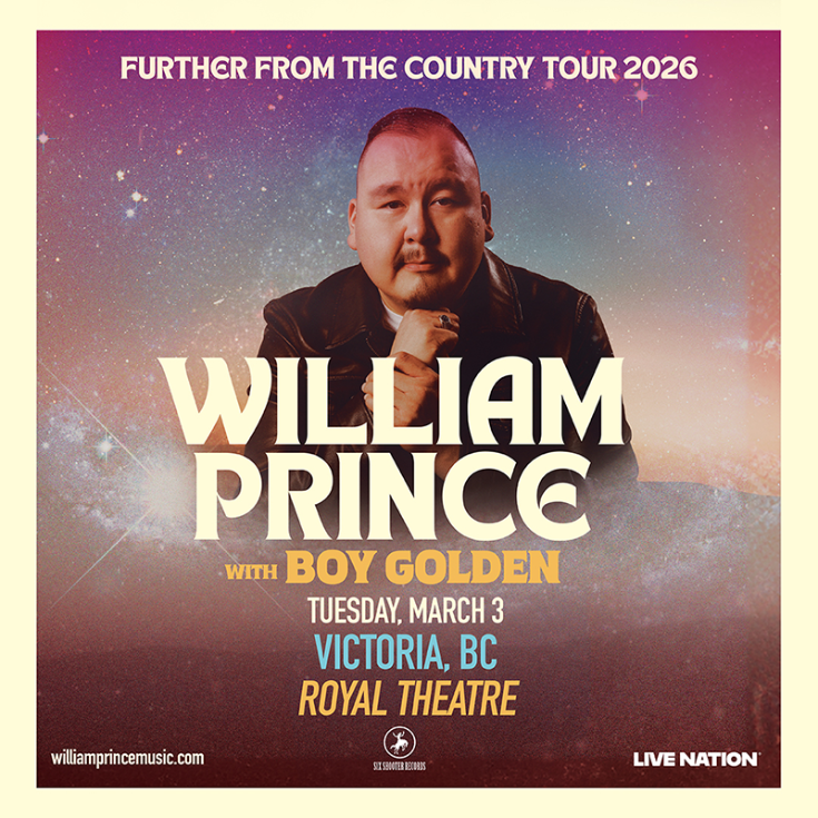 Live Nation Presents William Prince - May 7th @ Royal Theatre