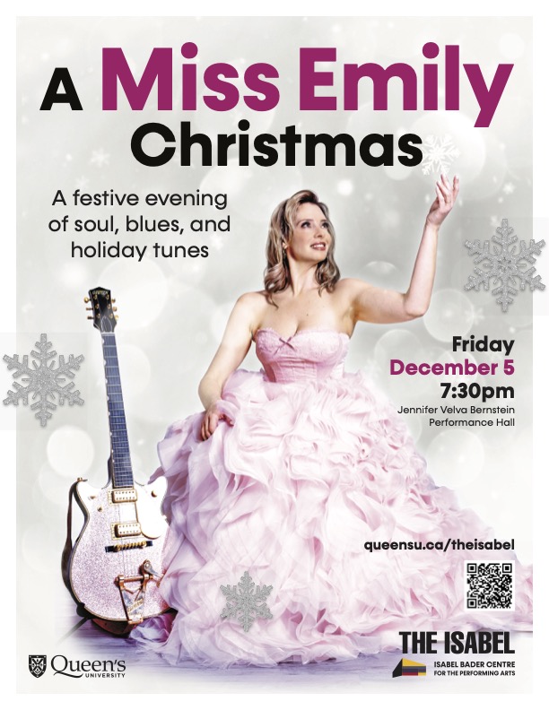 A Miss Emily Christmas - May 7th @ Isabel Bader Centre for the Performing Arts