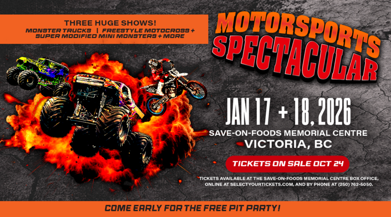 Motorsports Spectacular: Monster Trucks - May 6th @ Save-On-Foods Memorial Centre