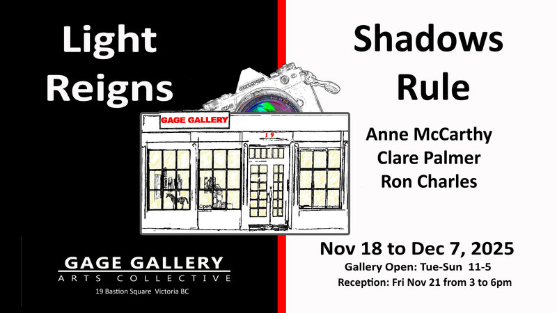Light Reigns, Shadows Rule - May 7th @ Gage Gallery Arts Collective