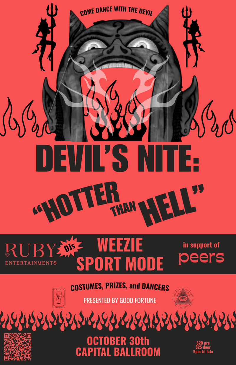 Devil's Nite: Hotter Than Hell - Jun 10th @ Capital Ballroom