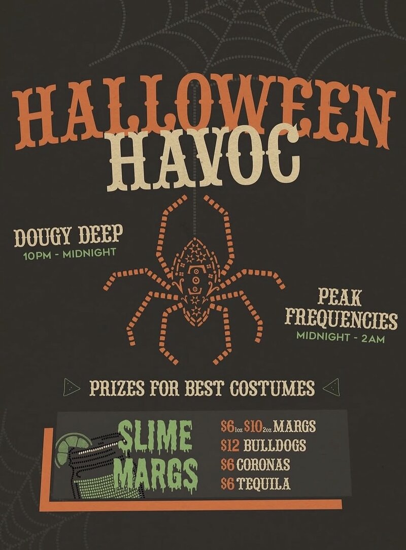 HALLOWEEN HAVOC ft. DJ Dougy Deep and Peak Frequencies @ Magpie and Stump - Oct 31, 2025