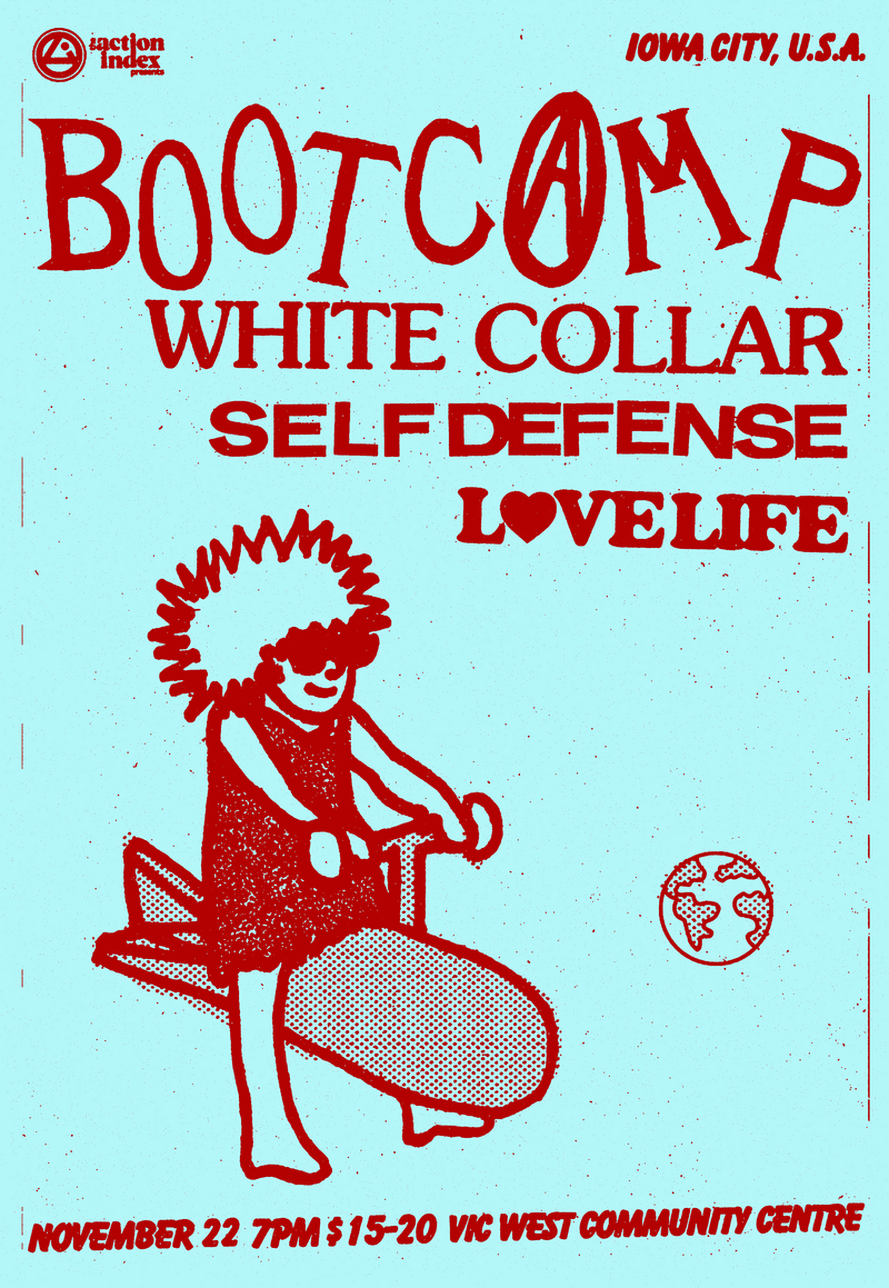 All Ages Iowa City Hardcore @ Victoria West Community Association - Nov 22, 2025