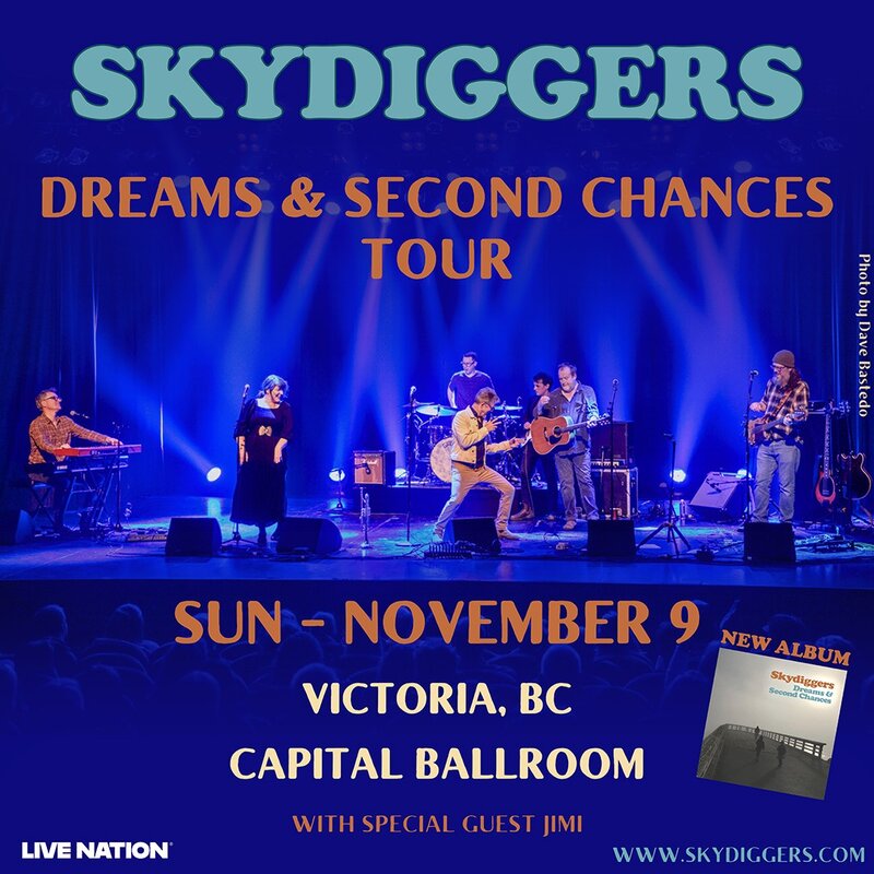The Skydiggers - May 8th @ Capital Ballroom