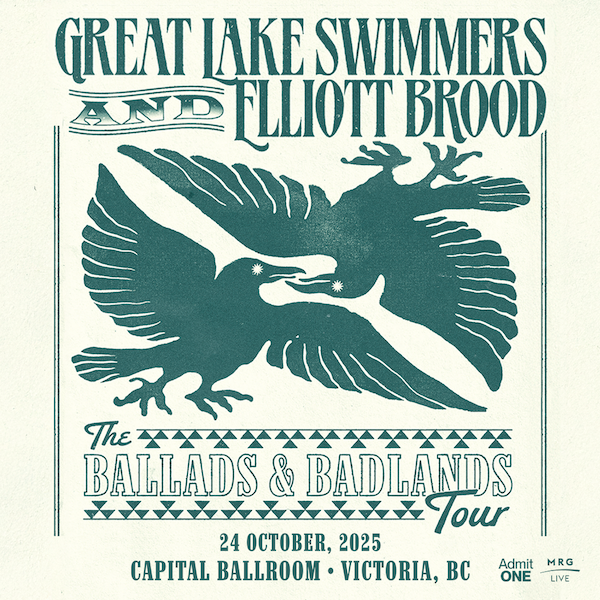 Great Lake Swimmers & Elliott Brood: The Ballads And Badlands Tour - May 7th @ Capital Ballroom