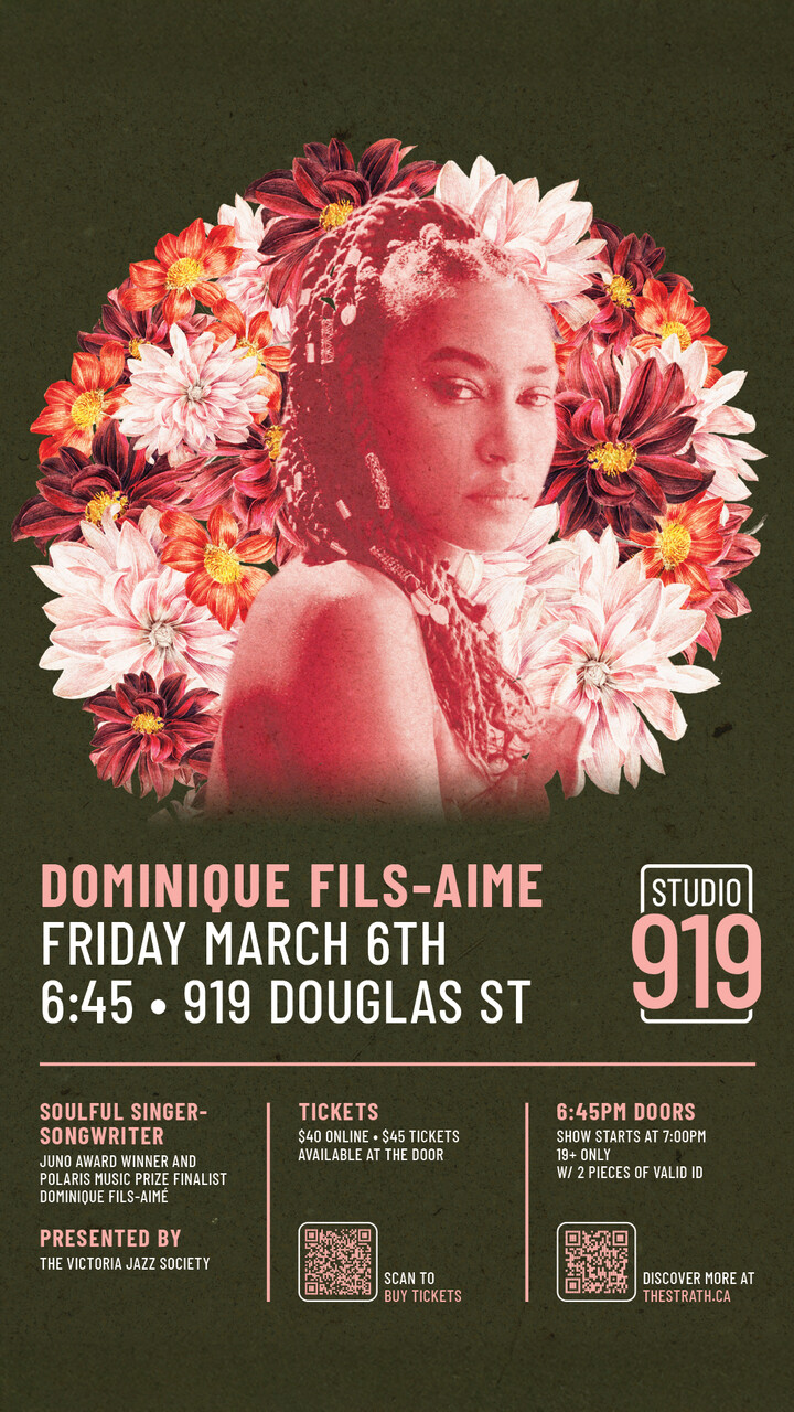 Dominique Fils-aim&Eacute; - May 6th @ Studio 919