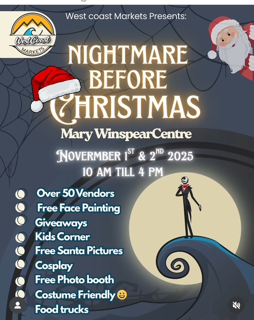 The Nightmare Before Christmas Market - May 6th @ Mary Winspear Centre