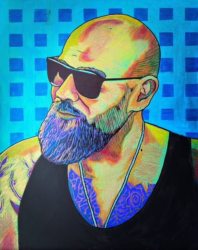 Dylan Willows Portrait by 
Sean Behnsen