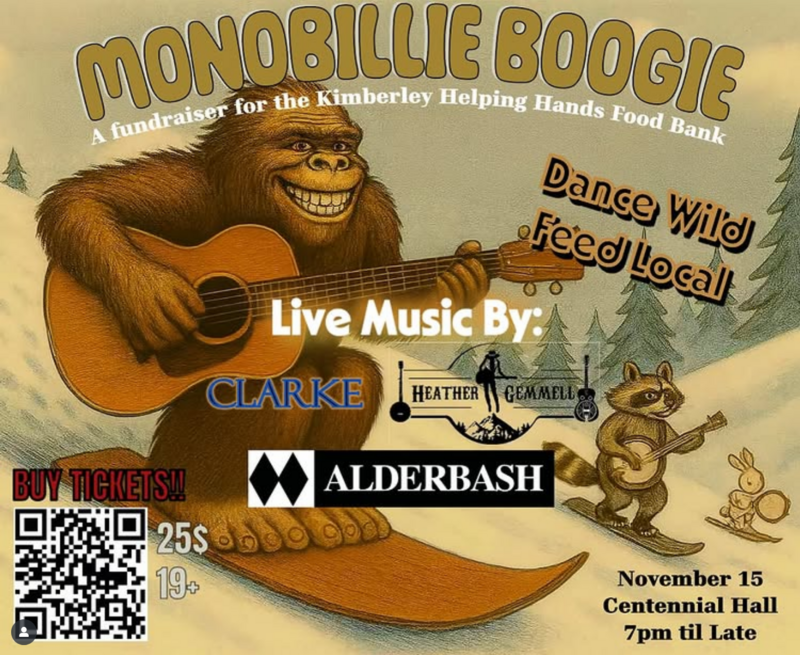 The 2nd Annual Monobillie Boogie - May 6th @ Centennial Hall