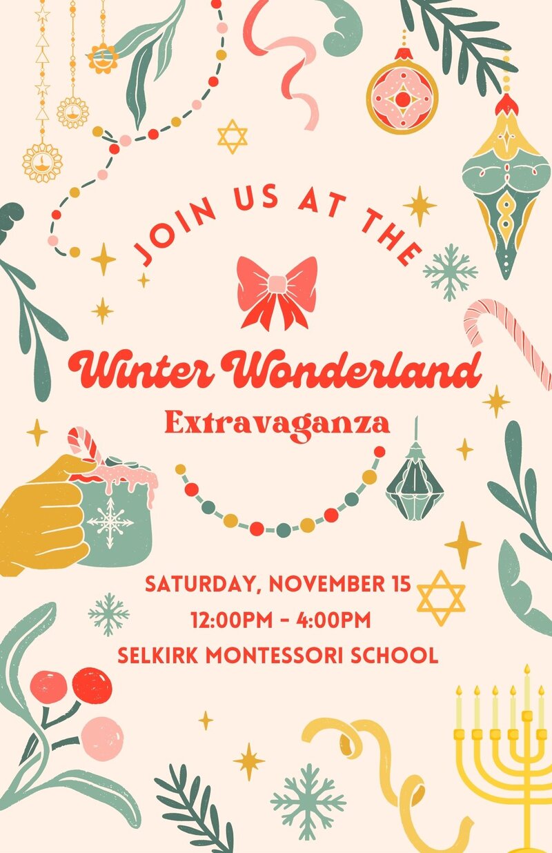 Selkirk Montessori Winter Wonderland Extravaganza Market @ Selkirk Montessori School - Nov 15, 2025