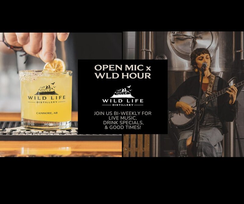 Open Mic Nights x WLD HOUR - May 25th @ Wild Life Distillery
