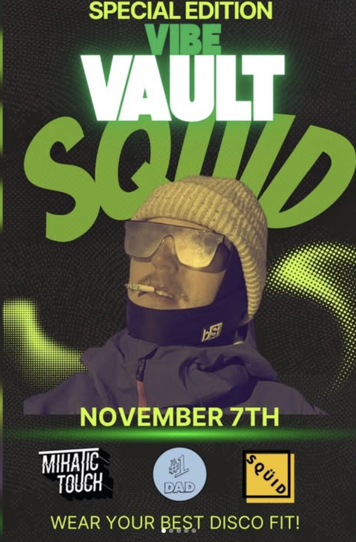 Vibe Vault Special Edition: SQ&Uuml;ID's Birthday! - May 6th @ The Bar and Grill