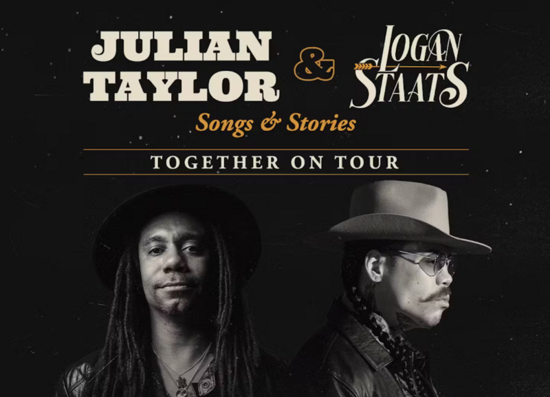 Julian Taylor & Logan Staats - May 6th @ artsPlace