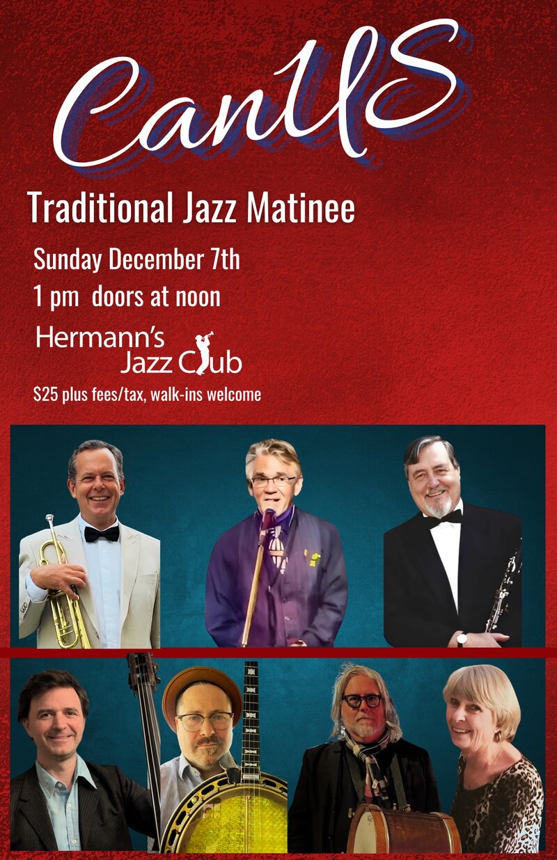 CanUS | Trad Jazz Matinee - May 7th @ Hermann's Jazz Club