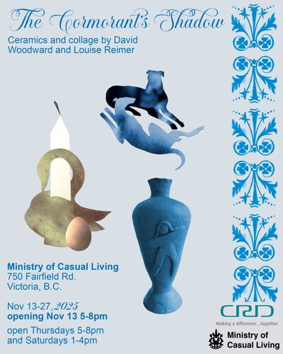 MoCL Presents: "The Cormorant's Shadow," by Artists David Woodward and Louise Reimer - May 7th @ The Ministry of Casual Living