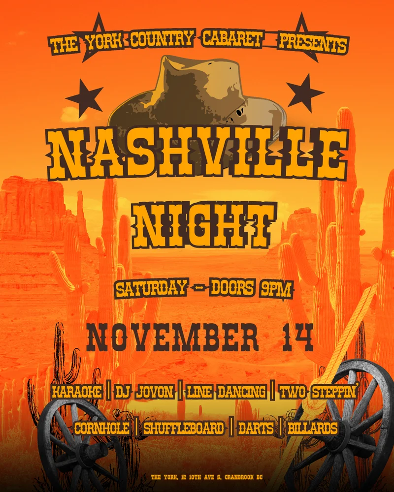🤠 NASHVILLE NIGHT &mdash; THE ULTIMATE COUNTRY PARTY 🤠 - Apr 30th @ Shotties Nightclub
