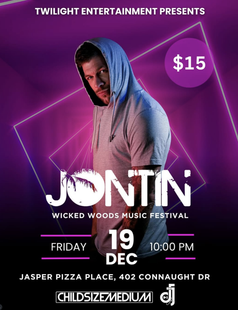 Jontin LIVE at Jasper Pizza Place @ Jasper Pizza Place - Dec 19, 2025