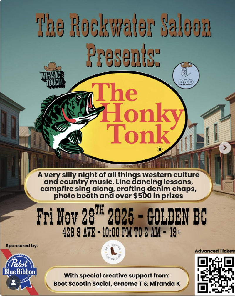 The Honky Tonk at Rockwater Saloon - May 6th @ Rockwater Grill & Bar