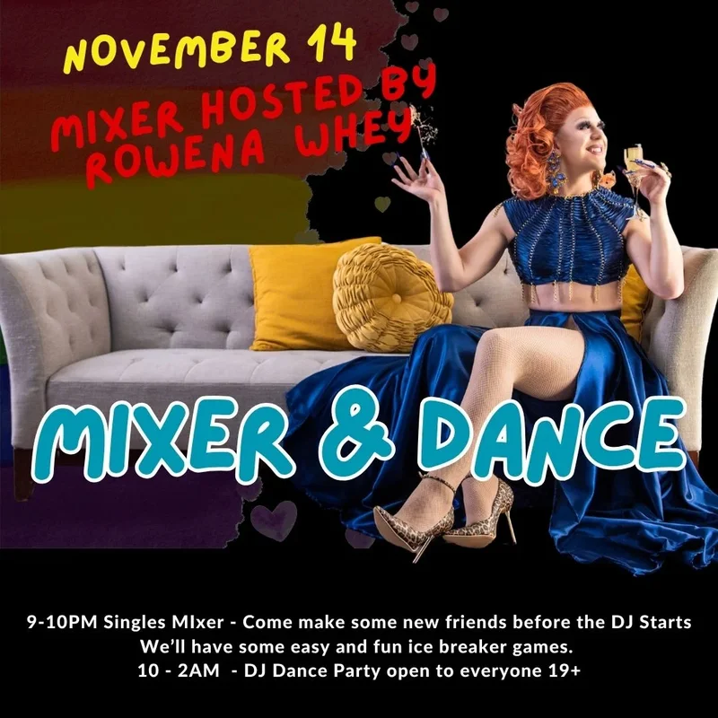 LGBTQ+ MIXER & DANCE PARTY! - May 7th @ La Vida Bistrobar and Social