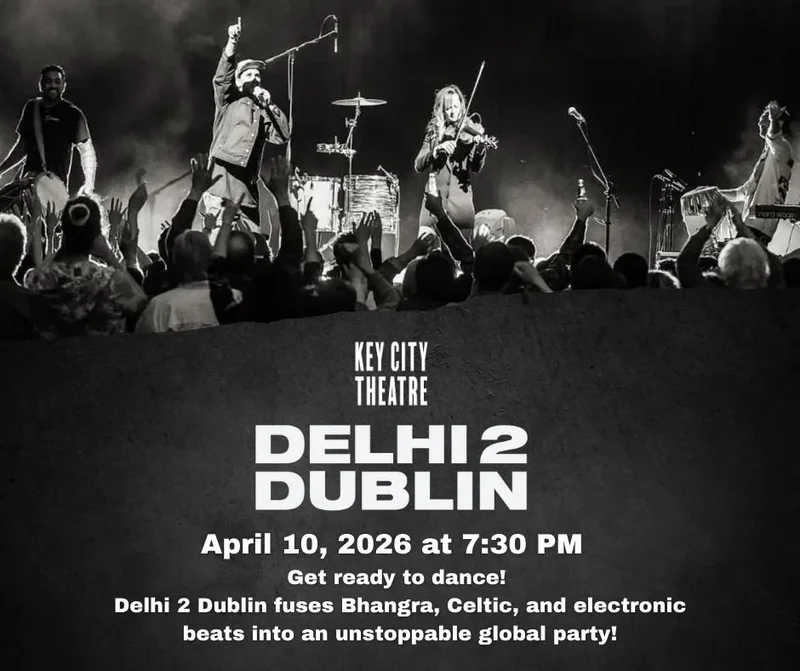 Genre Defying Collective: Delhi to Dublin - Jun 3rd @ Key City Theatre