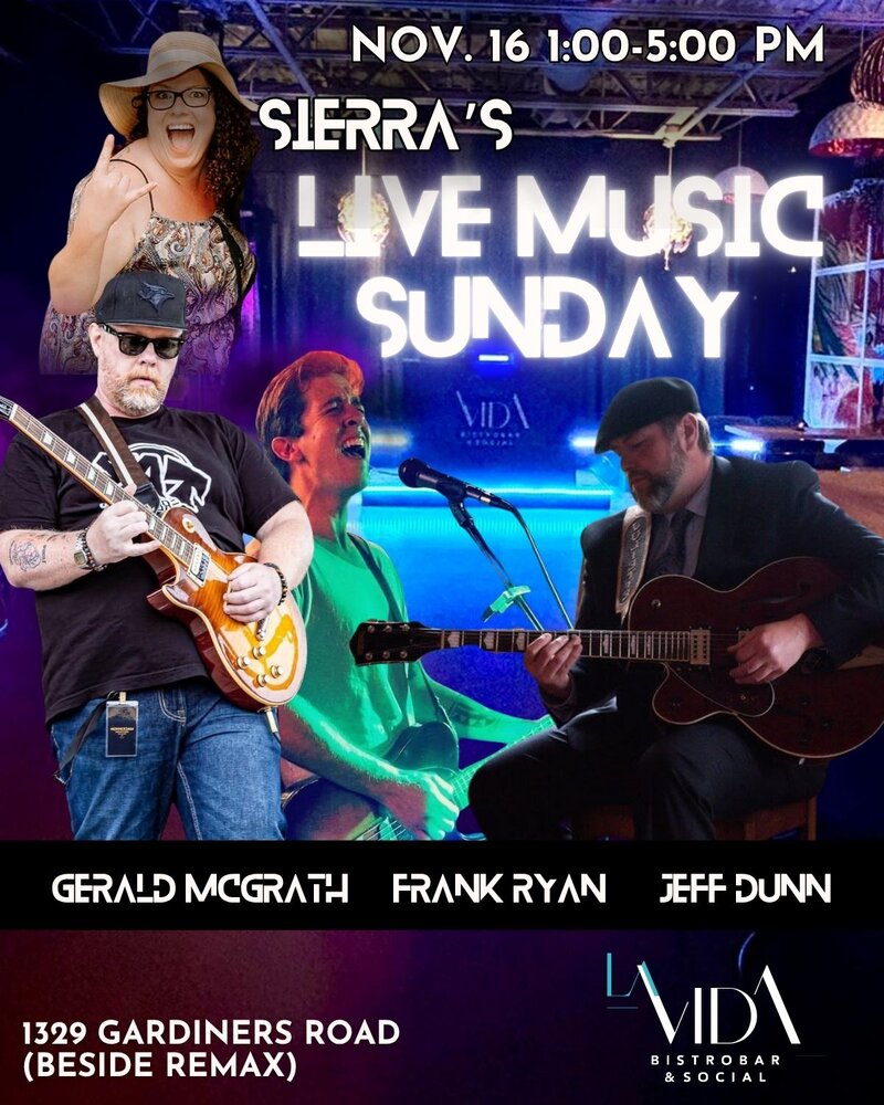 Live Music Sunday with Sierra - May 6th @ La Vida Bistrobar and Social