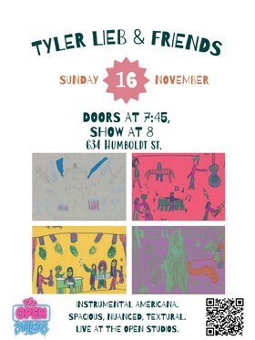 Tyler Lieb and Friends - Jul 24th @ The Open Studios