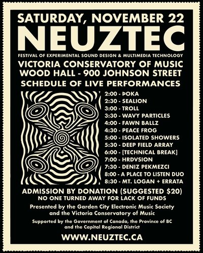 NeuzTec X (10th Edition) - May 6th @ Robin and Winifred Wood Recital Hall - Victoria Conservatory of 