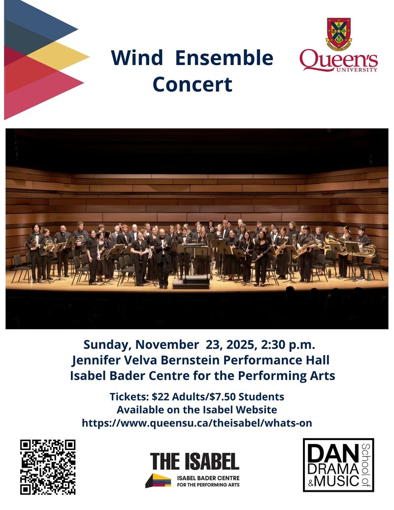 Wind Ensemble Concert - Jun 15th @ Jennifer Velva Bernstein Performance Hall, Isabel Bader Ctr