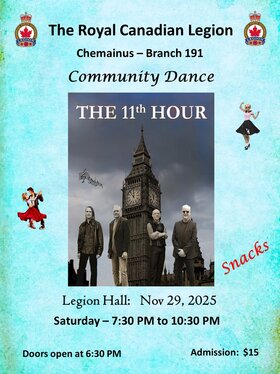 Community Dance - Jun 13th @ Chemainus Legion Hall