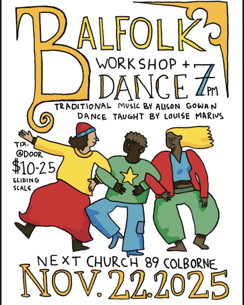 Balfolk Dance and Workshop - May 6th @ Next Church