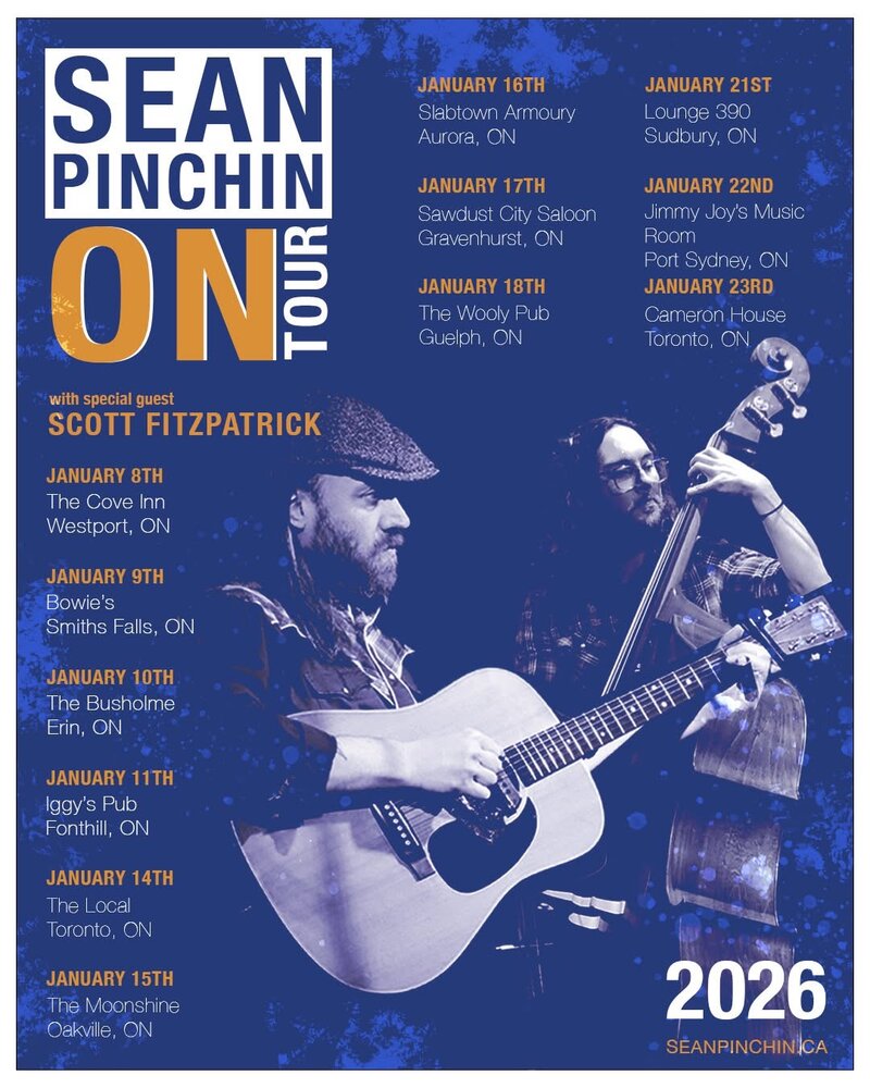 Original Thursdays: Sean Pinchin, Scott Fitzpatrick @ The Cove Inn Jan 8 2026 - Jun 4th @ The Cove Inn