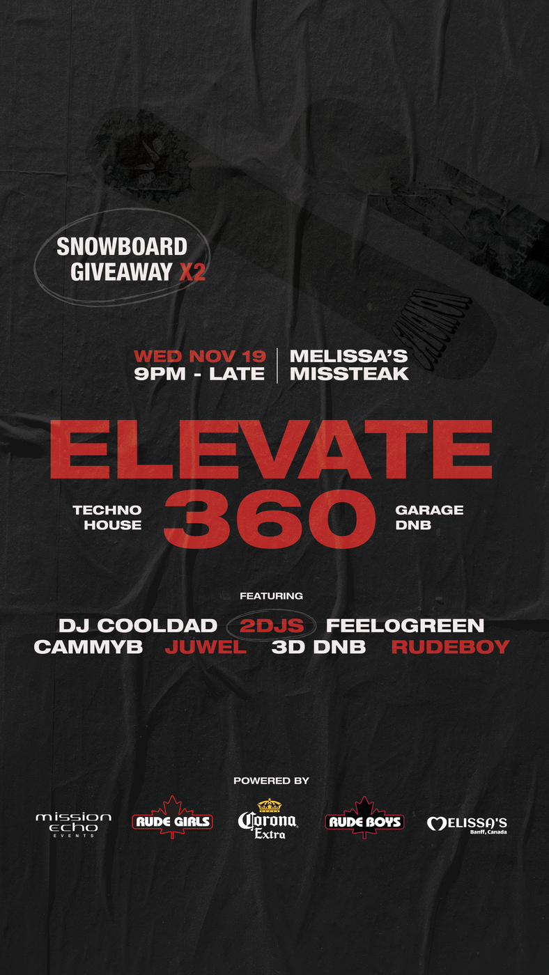 Elevate 360: November Edition - Jun 12th @ Melissa's Missteak