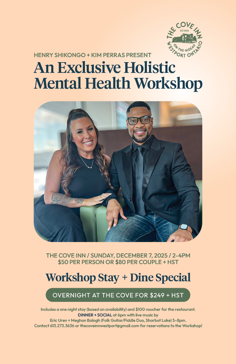An Exclusive Holistic Mental Health Workshop - Jun 6th @ The Cove Inn