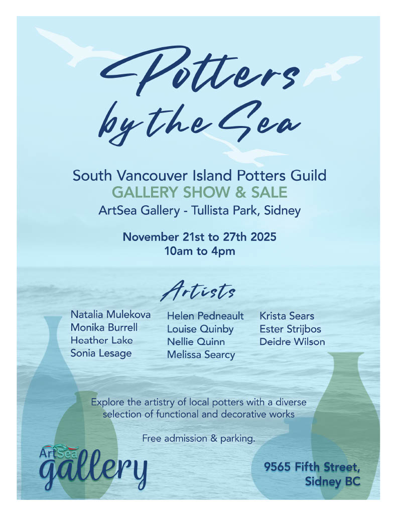 Potters by the Sea @ 9565 fifth street (ArtSea Gallery) - Nov 21, 2025