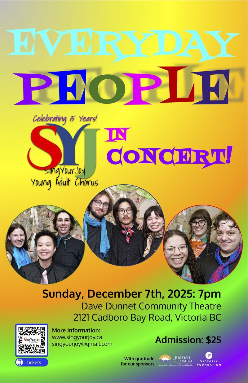 Everyday People - SingYourJoy in Concert - May 6th @ Dave Dunnet Theatre