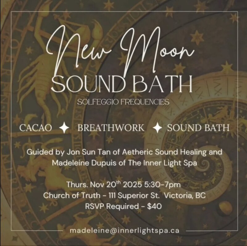 New Moon Soundbath - May 6th @ Church Of Truth