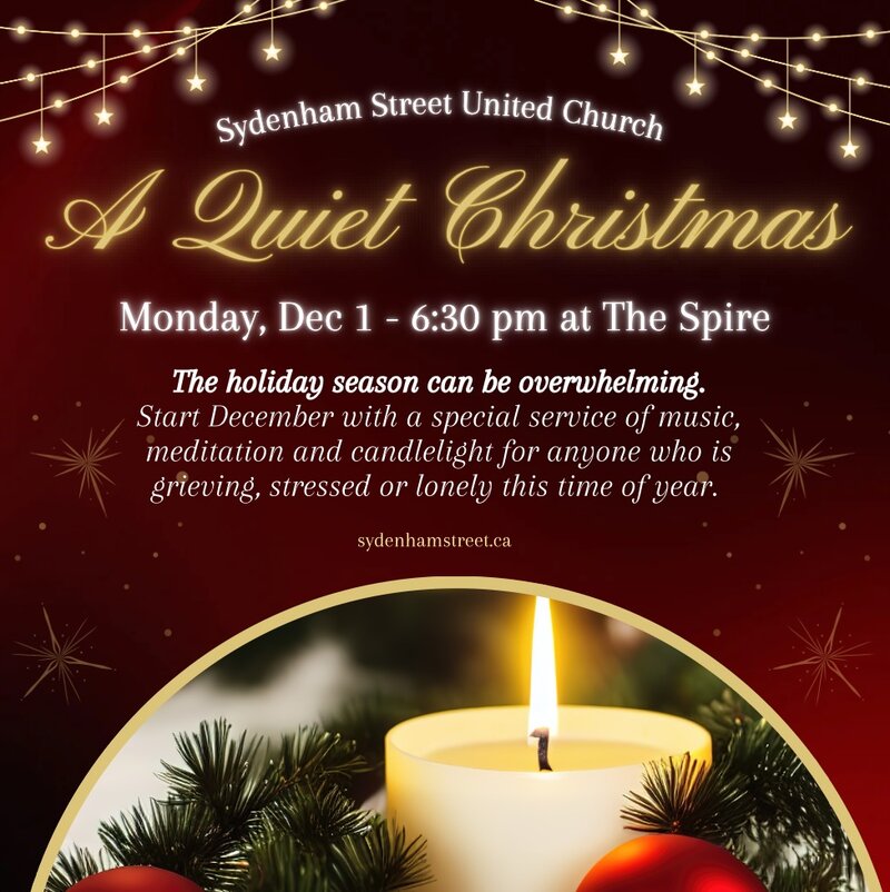 A Quiet Christmas - May 11th @ The Spire