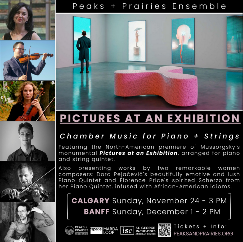 Peaks + Prairies Ensemble: Pictures At an Exhibition - May 25th @ St. George's in the Pines
